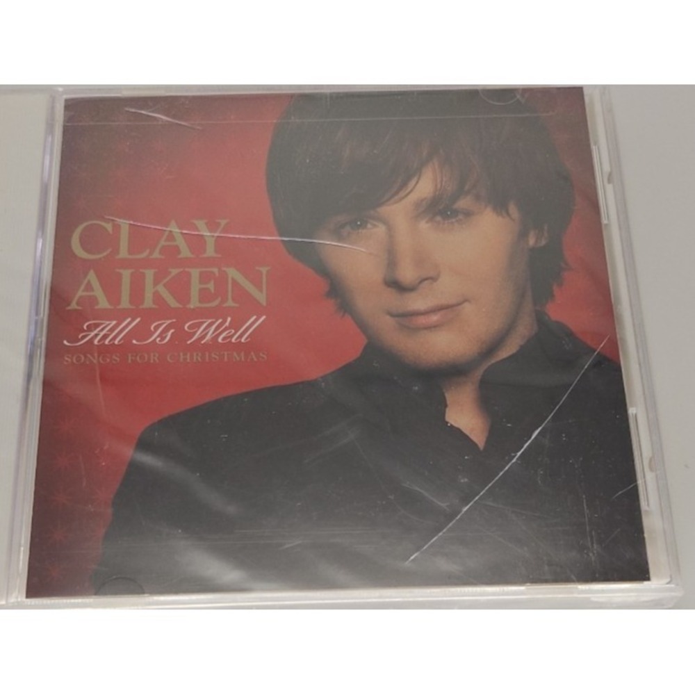 All Is Well: Christmas Son- Music CD - Aiken, Clay